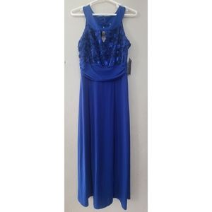 Dress cut out Color Blue Size 4P